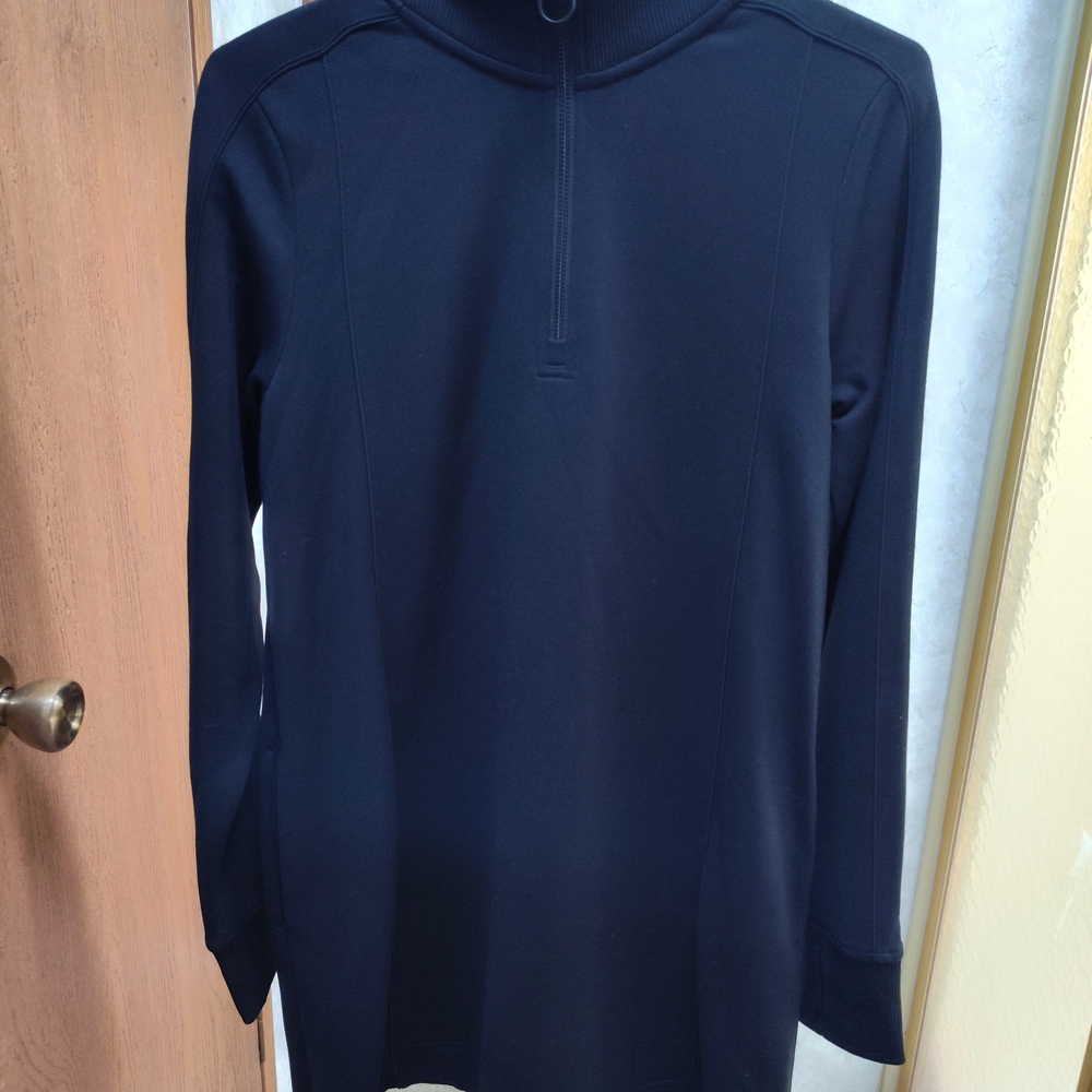 Athleta Black Half-Zip Pullover